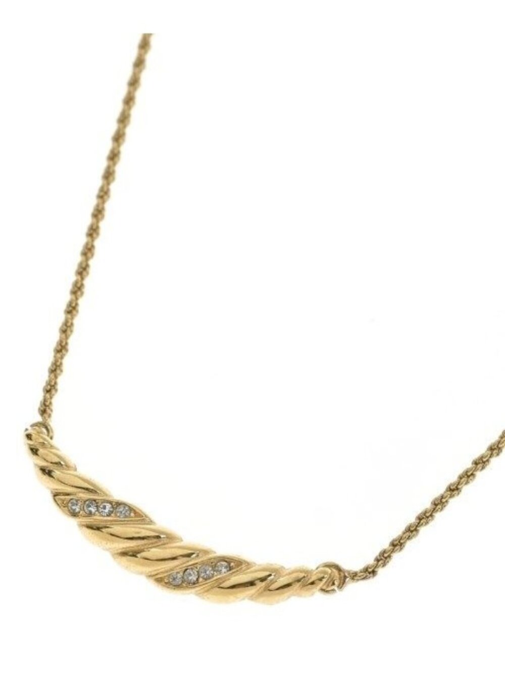 Dior Rhinestone Necklace Vintage